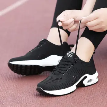 

Women casual shoes 2019 new lighted breathable mesh shoes woman lace up fashion comfortable women sneakers tenis feminino