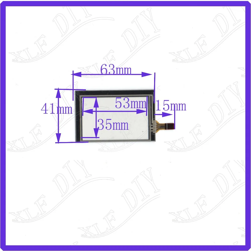ZhiYuSun AM 3582 2.8inch 4Wire Resistive TouchScreen Panel Digitizer 63*41mm this is compatible For GPS car | Компьютеры и офис