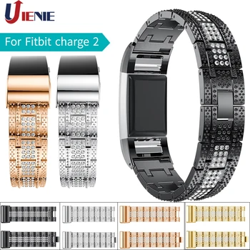 

For Fitbit Charge 2 Stainless Steel Wristband Wrist Strap Smart Watch Band Replacement Bracelet Watchband for Fitbit Charge2