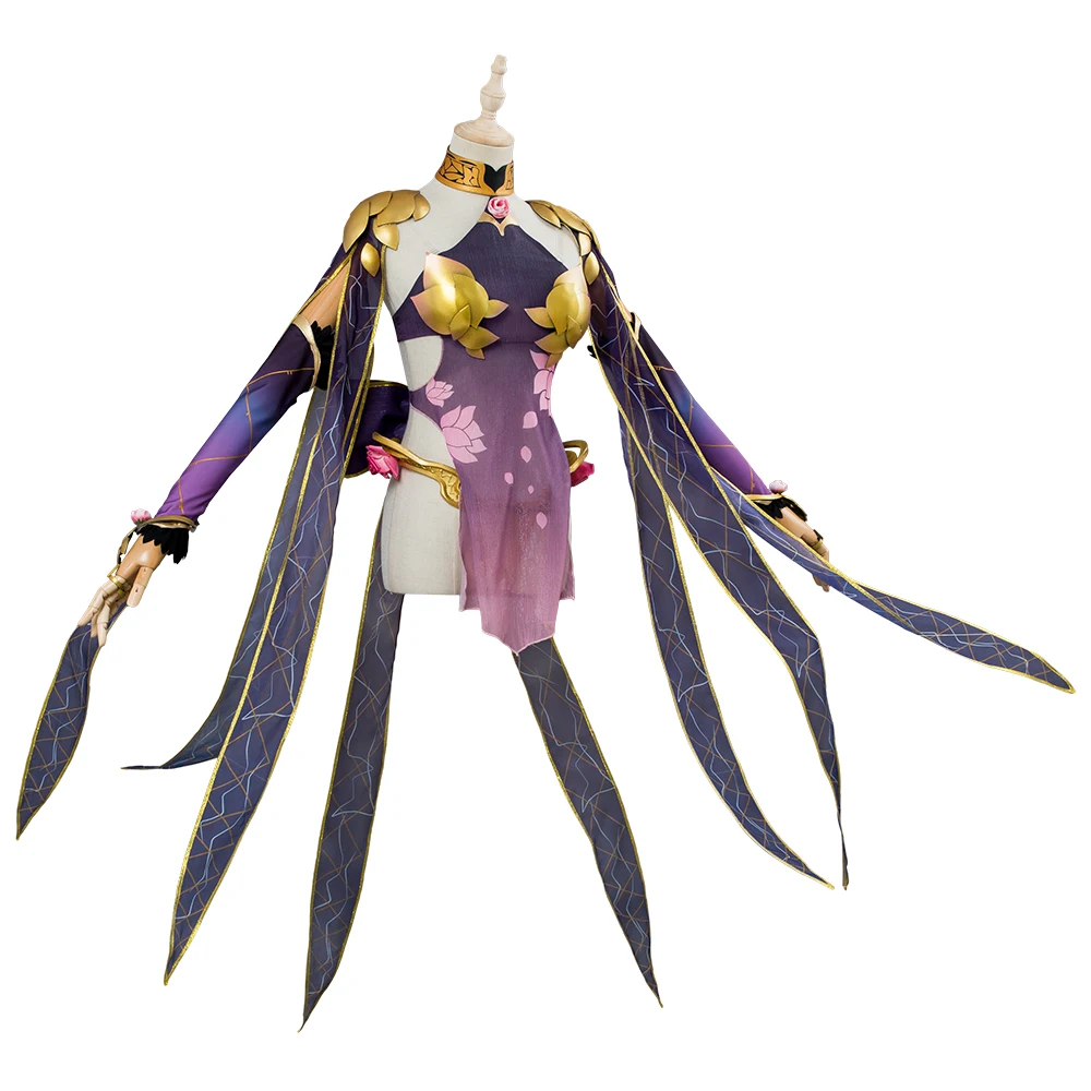 FGO Косплей Костюм Fate Grand Order Assassin Kama ПОЛНЫЙ КОМПЛЕКТ Хэллоуин карнавальвечерние