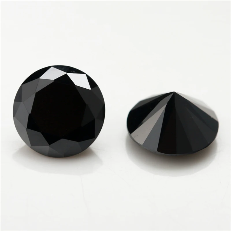 4mm~16mm Round-Black-Cubic-Zirconia-5 (4)