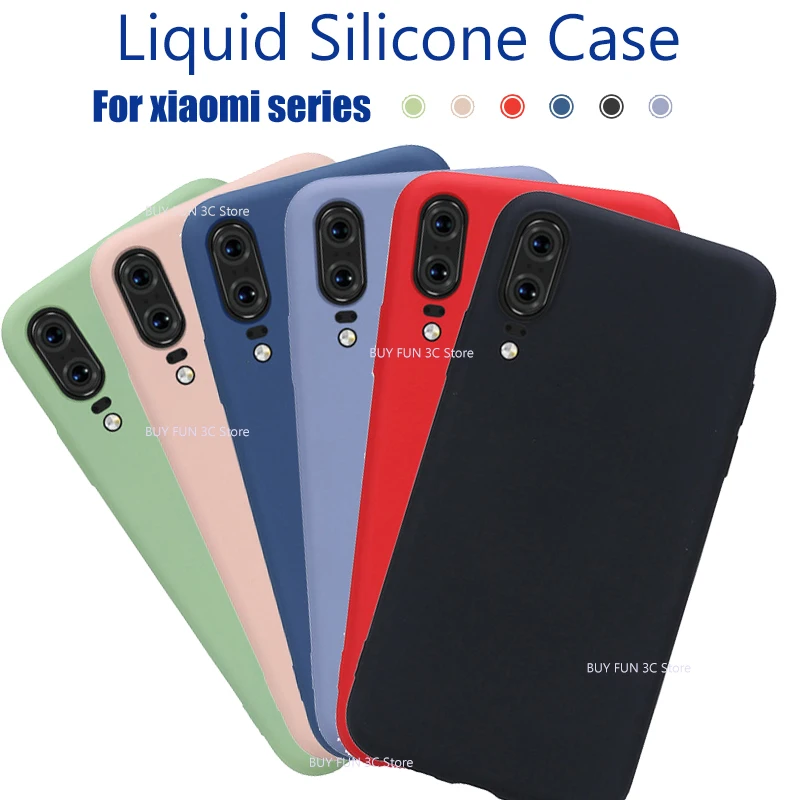 

Xiomi mi9 case for xiaomi mi 9 se 8 lite case phone cover on redmi note 7 redmi7 note7 red mi 7 Safety silicone mi9 8lite coque