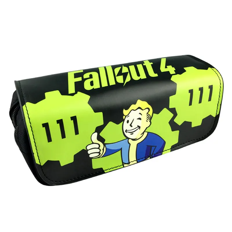 

FVIP Game Fallout 4 Design Cosmetic Cases Make Up Bag Pencil Case for Students