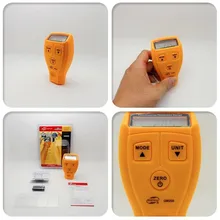 10 шт./партия BENETECH цифровой толщиномер покрытия 0-1,8 мм/0-71.0mil GM200 машина краска ing толщина счетчик диагностический инструмент