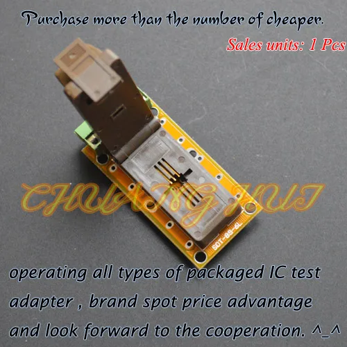 

SOT-89-6L test socket SOT89-6L socket/Aging test socket(pcb)