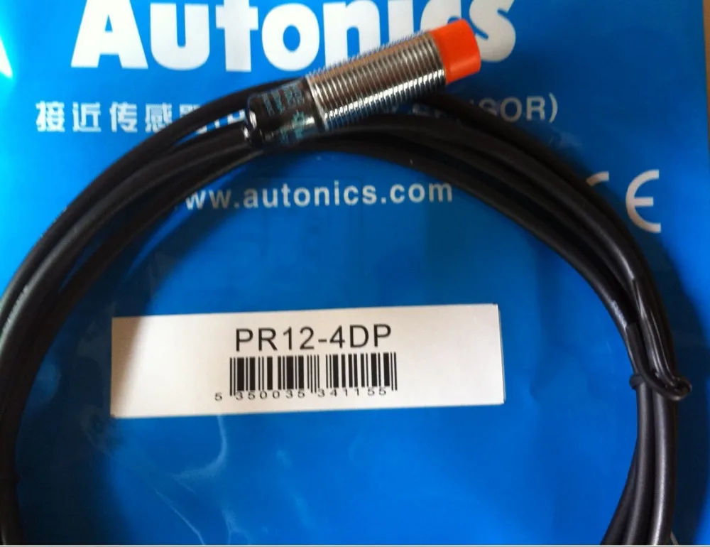 

NEW Autonics 3- wire PR12-4DP Inductive Proximity Sensor, PR12 4DP 5PCS/LOT, PR124DP, DC12-24V 4MM 500HZ