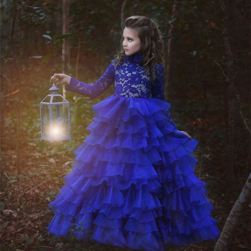 Royal blue girls dress Clearance