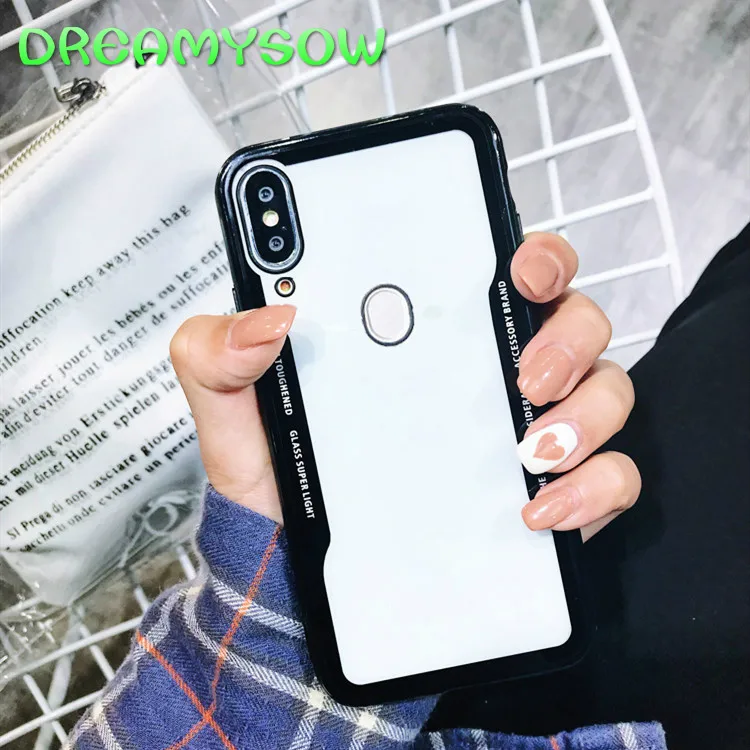 

Tempered Glass Case For Samsung A70 A50 A40 A30 A20 M20 M30 Back Case For Galaxy S10E S10 S9 Plus A6 A7 A9 2018 Acrylic Cover Ca