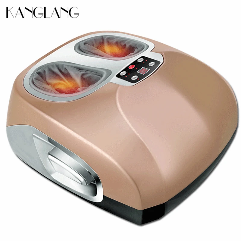 KANGLANG Electric Heated Shiatsu Air Pressure Leg Foot Massager Machine