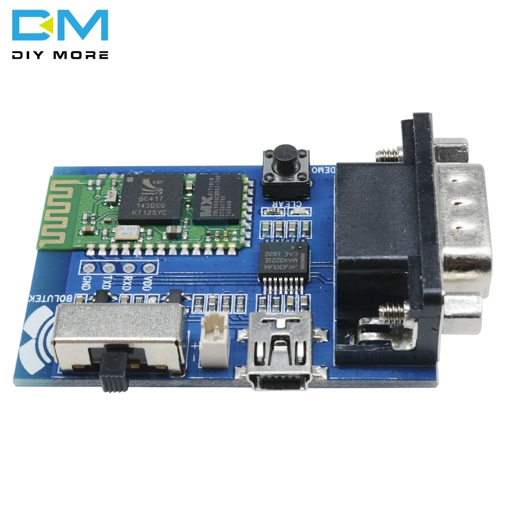 Модуль последовательного адаптера RS232 с Bluetooth 2 режима 5 В|bluetooth serial|module 5vusb module |
