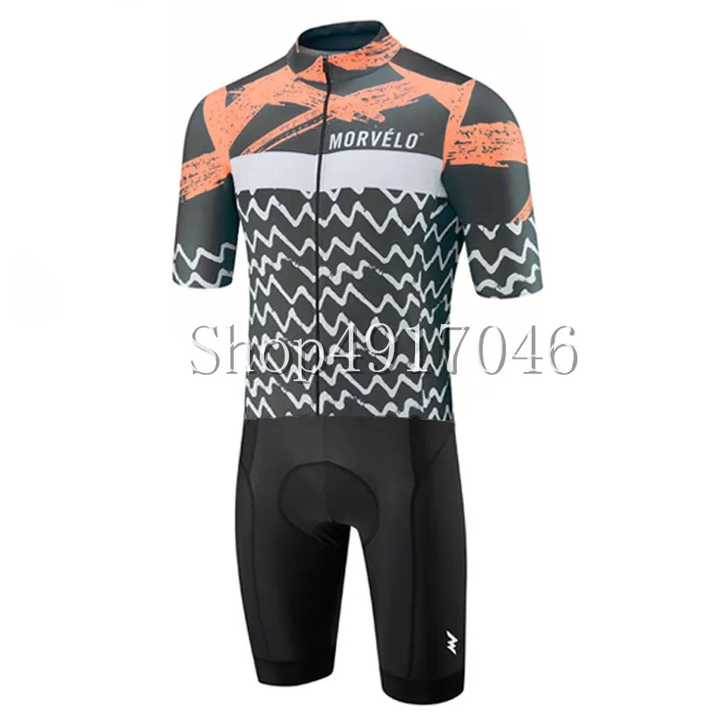 Morvelo облегающий велосипедный костюм одежда боди Ropa Ciclismo MTB Мужская одежда для велосепидистов уличная одежда - Цвет: 4