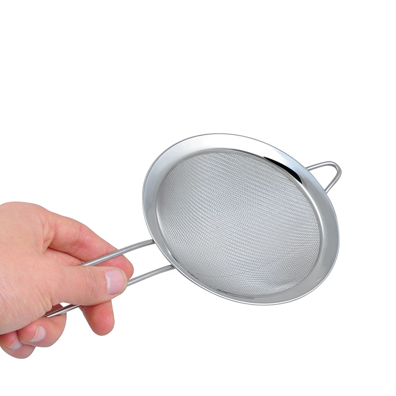 

Oil Strainer Stainless Steel Fine Mesh Wire Oil Skimmer Strainer Flour Colander Sieve Sifter Kitchen Cooking Tool