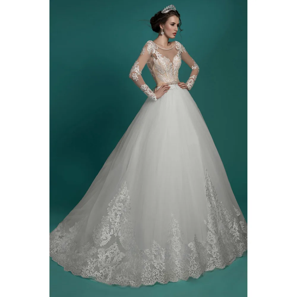princess cut long gown