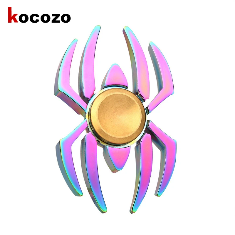 

Hottest Fashion Spider Hand Spinner Finger Gyro Personality Cool Fidget Spinners For Children Adult EDC Toy For Autism and ADHD