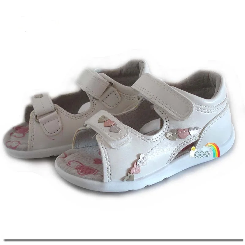 

2018 Children Sandals Kid Sandals Super quality 1pair Genuine Leather Orthopedic Shoes summer