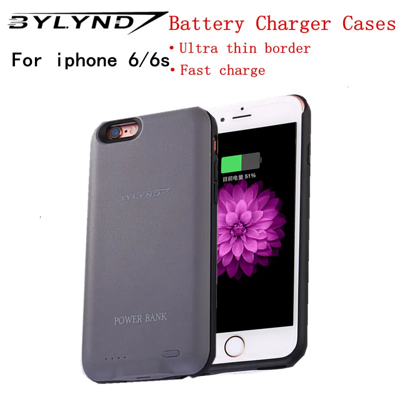 Original BYLYND battery charger case for apple iphone 6 Portable Backup Power bank cases for iphone