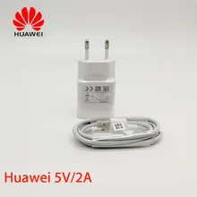 Оригинальное зарядное устройство huawei 5V 2A EU адаптер Micro usb кабель для huawei P8/lite mate 8 p9 lite/p10 lite/nova 3i/2i/mate 10 lite/Y9