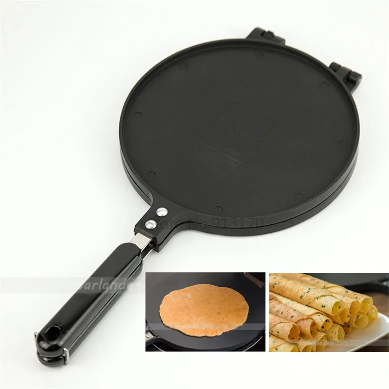 

Crispy Egg Roll Pan 20cm Enhanced Crisp Pancake Pan Non-stick Crepes Baking Mould Great Christmas DIY gifts