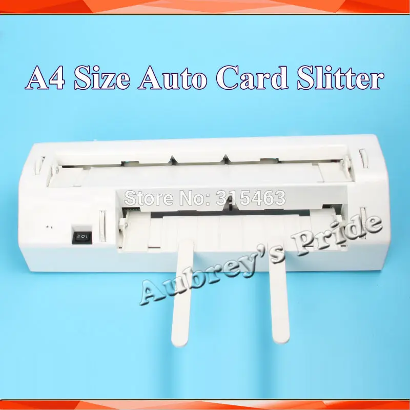 FREE SHIPPING Full Bleed 220V 90x54mm Business Card A4 Paper Cutter