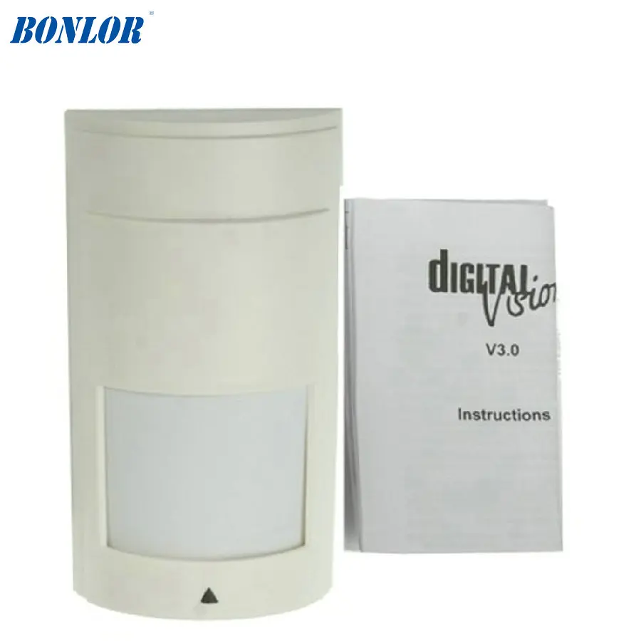 (10 PCS) Indoor wired PIR and microwave digital intelligent motion