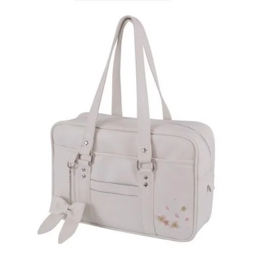 

High-Q Unisex Anime Japan Student PU Uniform Bag COS Lolita soft girl Commute Casual Handbags Shoulder Crossbody Bag