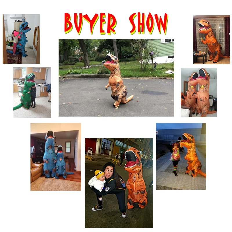 plus size cosplay T-REX Inflatable Children's Clothing  Jurassic Tyrannosaurus Rex Thanksgiving Christma Dinosaur Anime Cosplay Party Show winifred sanderson costume