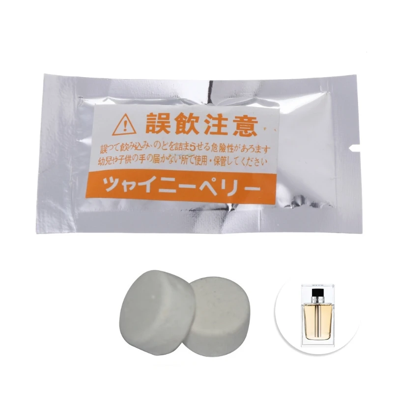 

2 Pcs Auto Car Air Freshener Perfume Tablet For Car Dashboard Home Fragrances