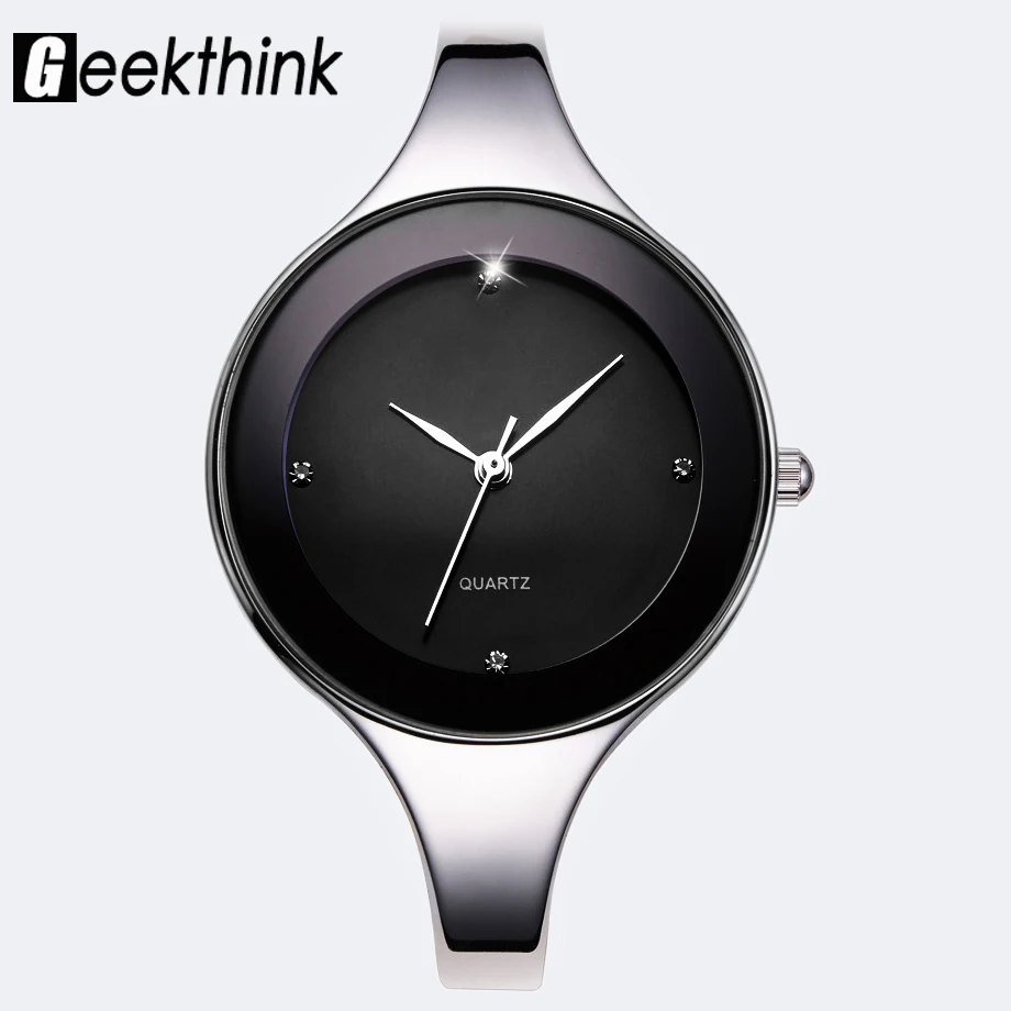 GEEKTHINK Luxury Brand Fashion Quartz font b Watch b font font b Women b font Ladies