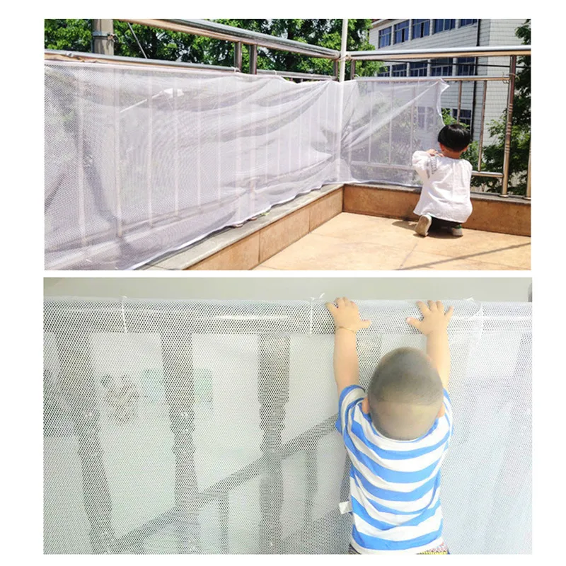 3m Baby Fence Child Safety Net Kids Children Balcony Stair Gate Thickening Protector Home Garden