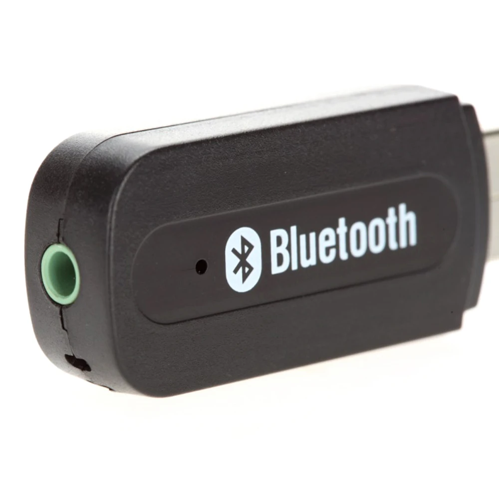 USB Wireless Bluetooth 3.5mm Music Audio Car Handsfree Receiver Adapter