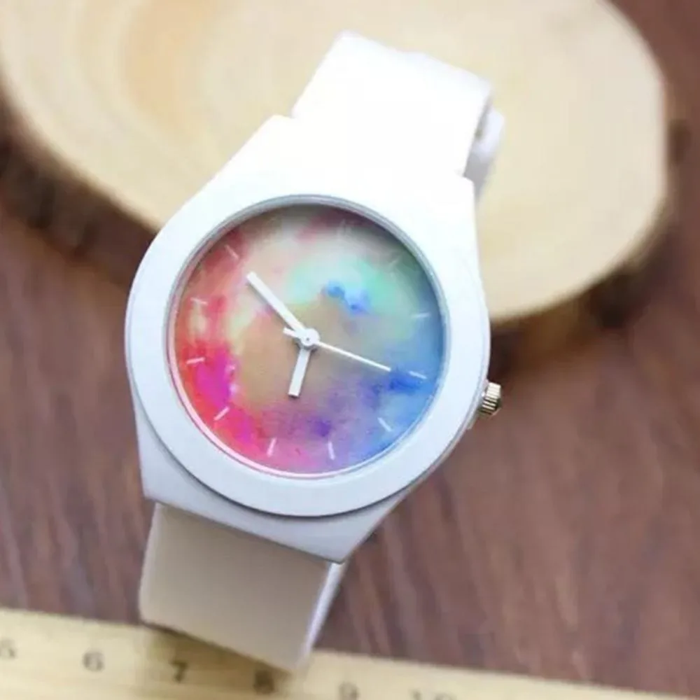 2018 Лидирующий бренд для женщин модные часы творческий часы женские часы для мужчин часы нейтральный relojes para mujer relogio Баян коль saati