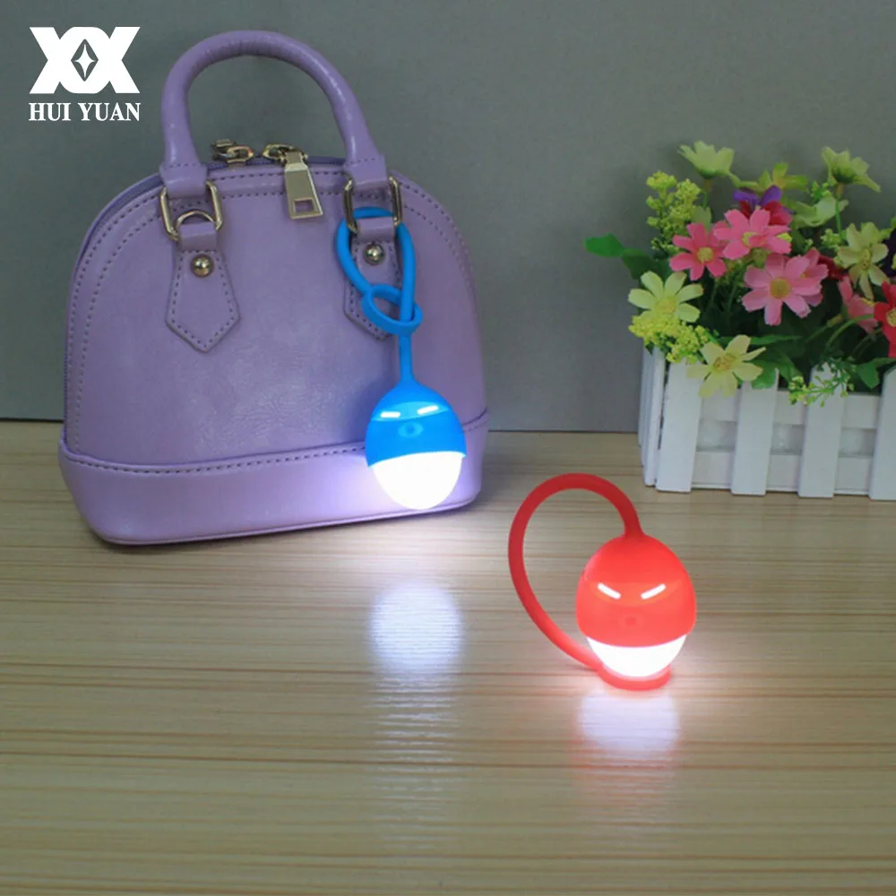Mini Portable LED Handbag Lamp Novelty Funny Egg Light Outdoor