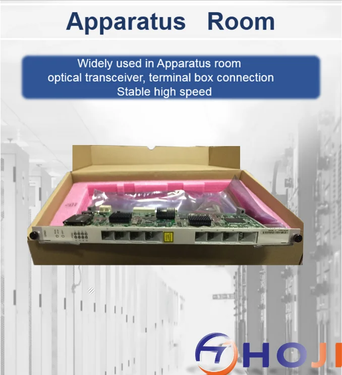 HOJI GPBD, 8 портов GPON GPBD с 8* B+, C+, C++ SFP для HUAWEI MA5680T или MA5683T OLT оптом