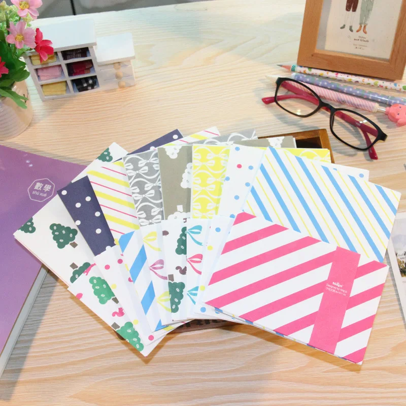 1set G82 Korean stationery NJ 011 55 small fresh letter paper envelope
