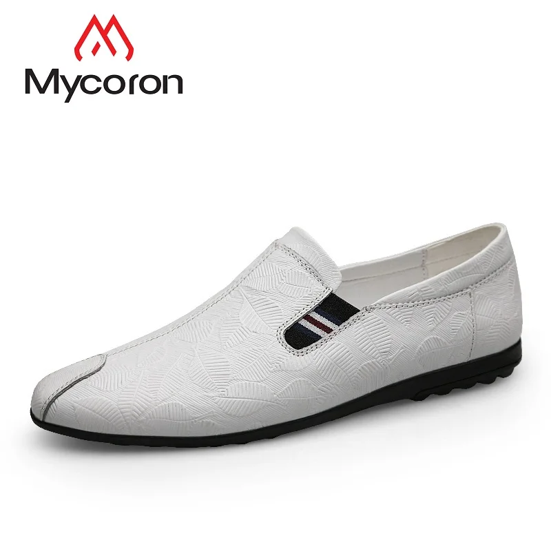 

MYCORON Durable Men Loafers Casual Shoes High Quality Breathable Driving Boots For Men Loafers Handmade Shoes Sapato Masculino
