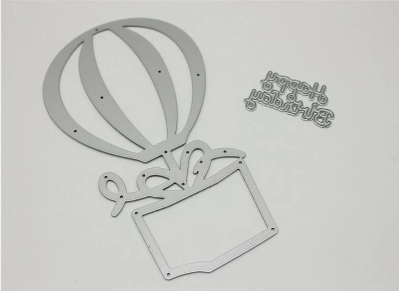 2 Pcs Ensemble Chaude Ballon Joyeux Anniversaire Scrapbooking Metal Matrices A Decouper Diy Photo Album Decoratif Gaufrage Pochoirs Modele Hy009 Aliexpress
