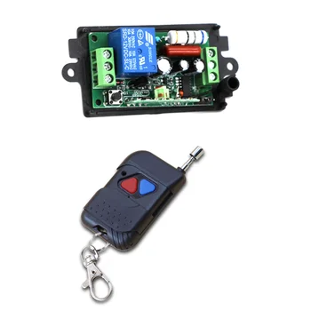 

RF Wireless Remote Switch Light Lamp LED ON OFF Switch AC 110V 220V 1CH Wireless 10A Momenrary Toggle Latched 315Mhz