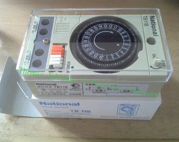 ФОТО Mechanical timer timing TB118 switch time controller TB-118 control timer switch