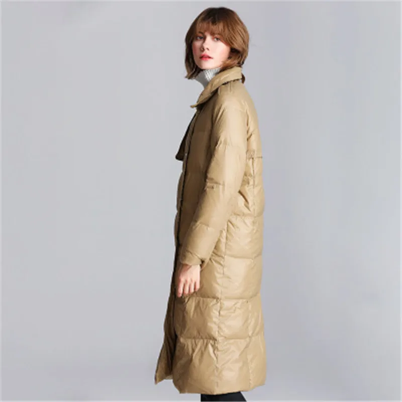 Longue Section Mode Vers Automne Épais Taille Chaud Le Grande Modèles Black De Et Bas Explosion Veste apricot Lâche Dames 2018 G121 D'hiver ZzIvIw