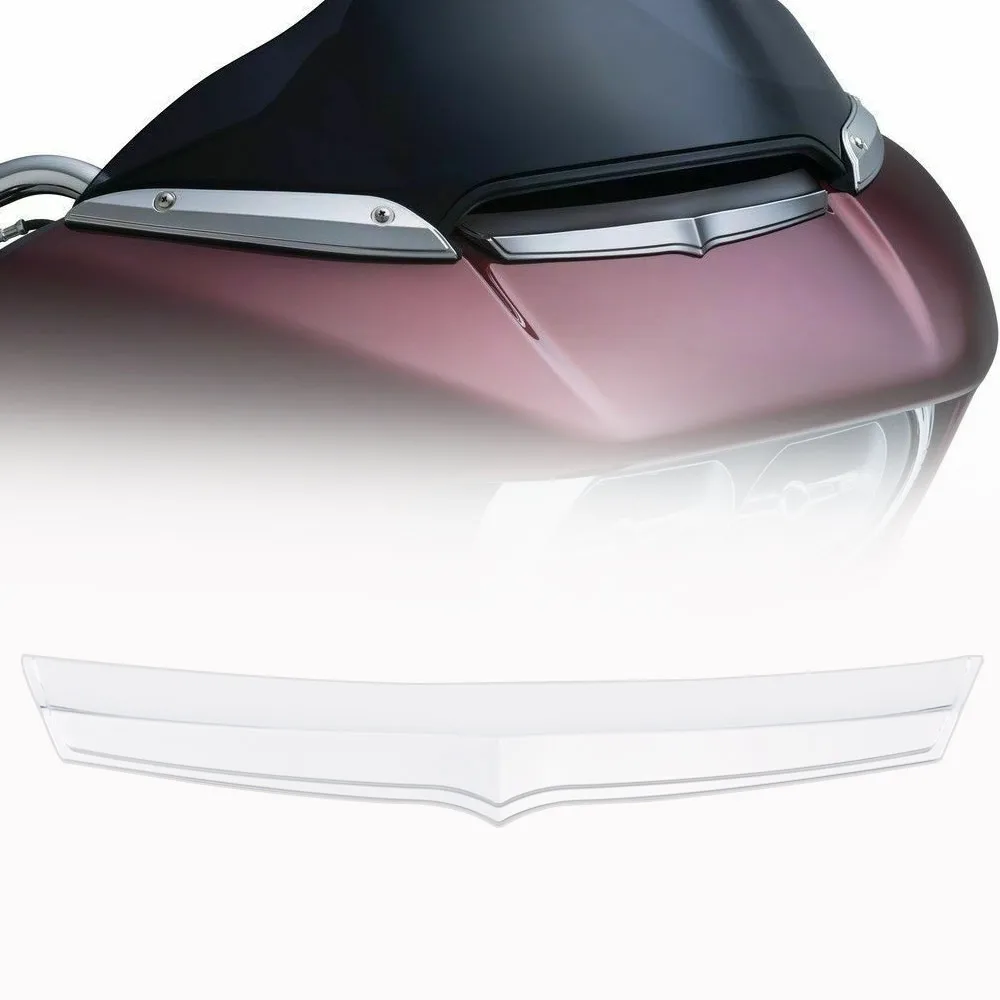 

Chrome Fairing Air Vent Flow Batwing Trim Accent Cover For 2015-2019 Harley Road Glide FLTRU CVO Ultra FLTRUSE FLTRX