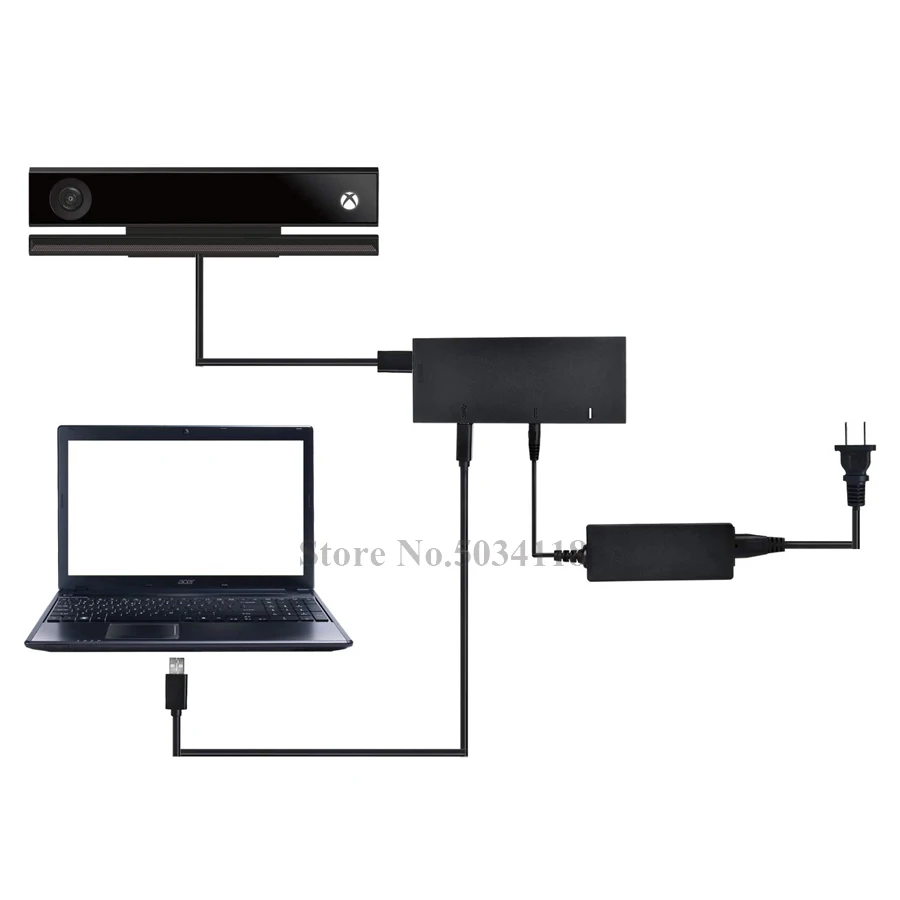 Новинка 2019 Kinect 2 0 сенсор AC адаптер питания для Xbox one S / X Windows PC XBOX ONE Slim/X