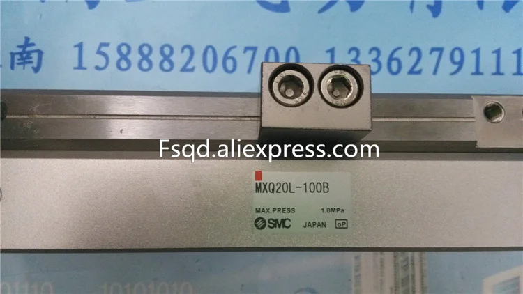 MXQ20 75BS 100BS 125BS SMC Воздушный слайд стол цилиндр пневматический компонент серия mxq smc