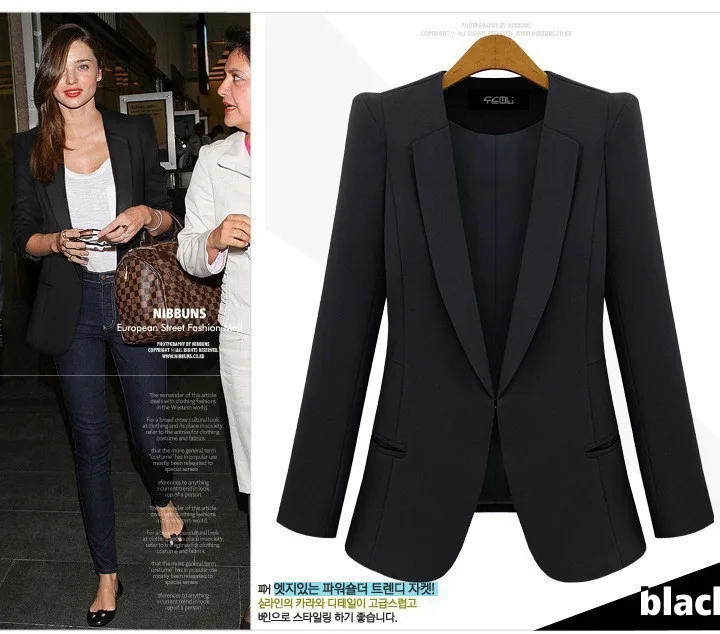 black classic jacket