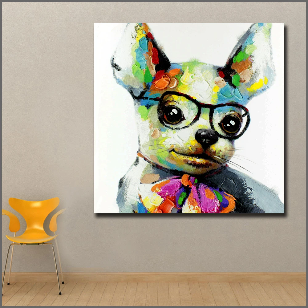 A puppy with glasses 2