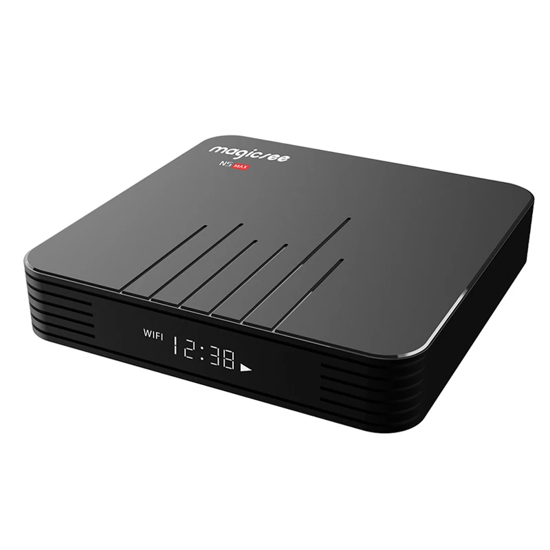 Magicsee N5 Max 4GB 32GB tv Box Android 9,0 двухдиапазонный Wifi 2,4G/5G Bluetooth медиаплеер 1000M LAN USB 3,0 Smart Mini PC