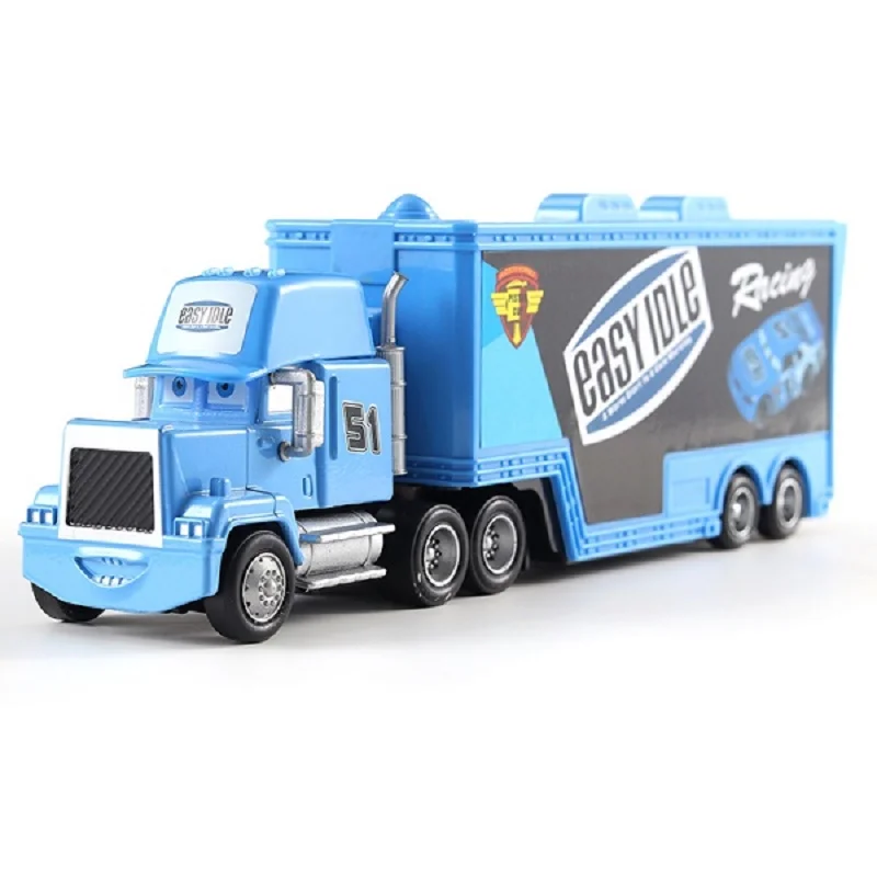 Автомобили disney Pixar машина 2 автомобиль 3 синий Молния Маккуин дядюшка майка грузовик набор 1:55 литье под давлением металлическая модель автомобиля детские подарки - Цвет: 8