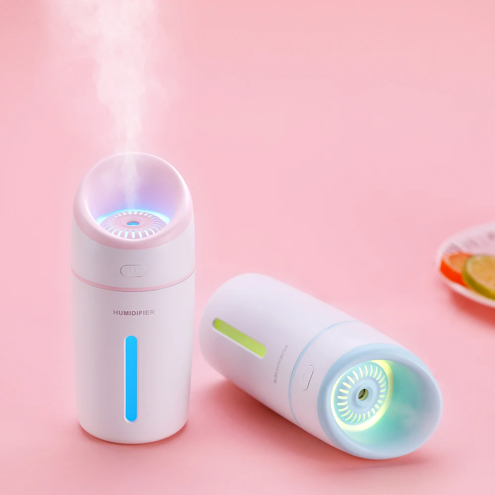 

Portable 320ml Ultrasonic LED Night Light Cup Aroma USB Charging Humidifier Air Essential Oil Aroma Diffuser Purifier Atomizer