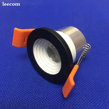 

10pcs Adjustable-pitch Led Cabinet Light Light Energy Saving Spot Home gold color Downlight Mini Recessed Lamp