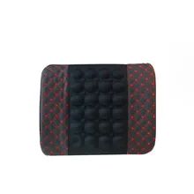 3D пены памяти Автомобильная подушка из искусственной кожи на шею Подушка Чехол для подушки Подушка сидение спинка поясничная подушка для автомобиля интерьерные аксессуары CB