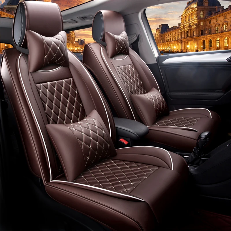 Полный комплект чехлов на передние и задние сиденья для Mitsubishi Pajero Outlander ASX Lancer EX